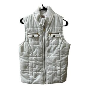 BONGO White Quilted Vest